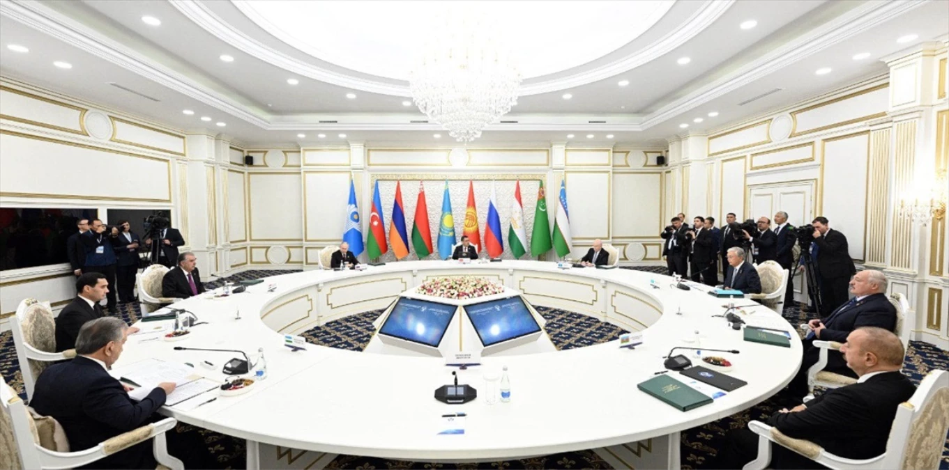 BDT Devlet Başkanları Yüksek Konseyi Zirvesi Kırgızistan\'da Gerçekleşti