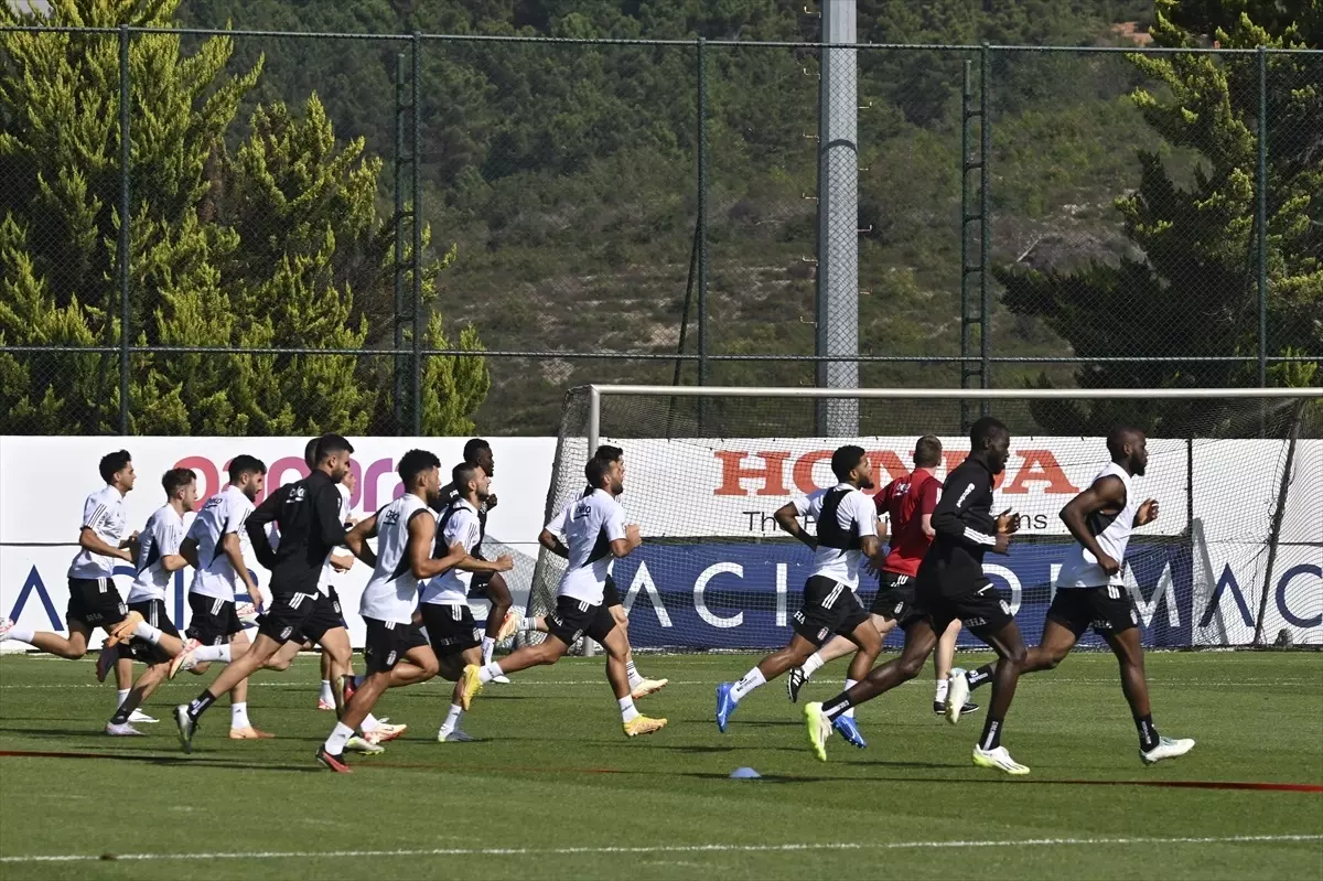 Beşiktaş, Galatasaray derbisi için hazırlıklarını sürdürdü