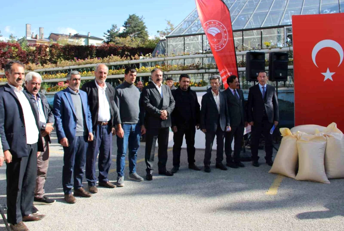 Erzurum İl Tarım ve Orman Müdürlüğü, Çiftçilere Tohumluk Buğday Dağıttı