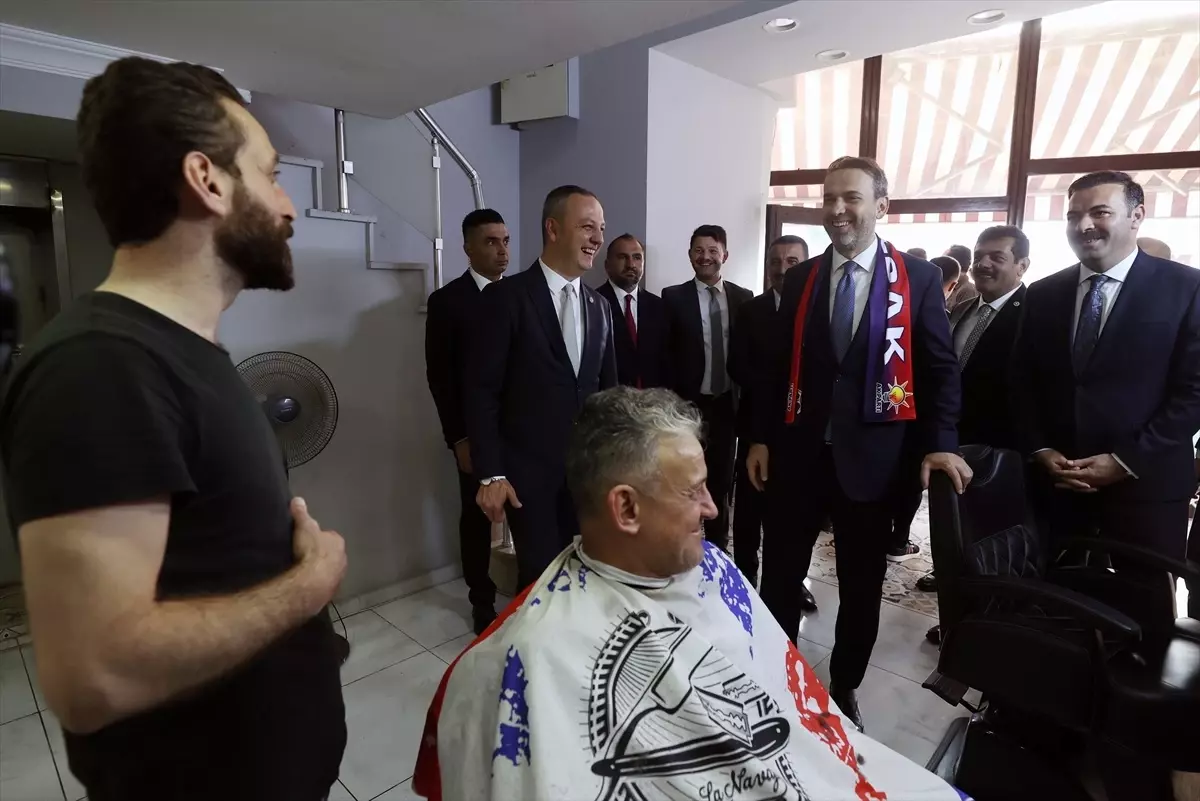 Bakan Bayraktar, Zonguldak\'ta esnafları ziyaret etti