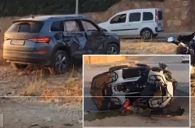 Gaziantep'te otomobilin ATV'ye çarptığı feci kaza kamerada: 2 çocuk hayatını kaybetti