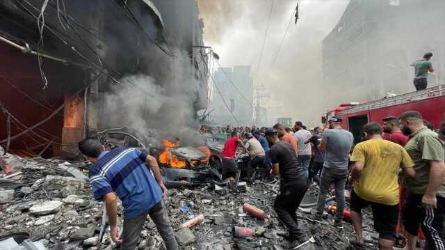 İsrail ordusuna ait dronelar Gazze'ye 'Evlerinizi derhal boşaltın' yazılı binlerce broşür attı