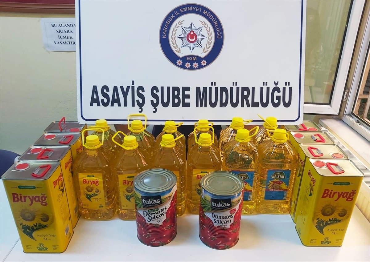 Karabük\'te Okul Yemekhanesinden Hırsızlık Yapan Şüpheli Tutuklandı