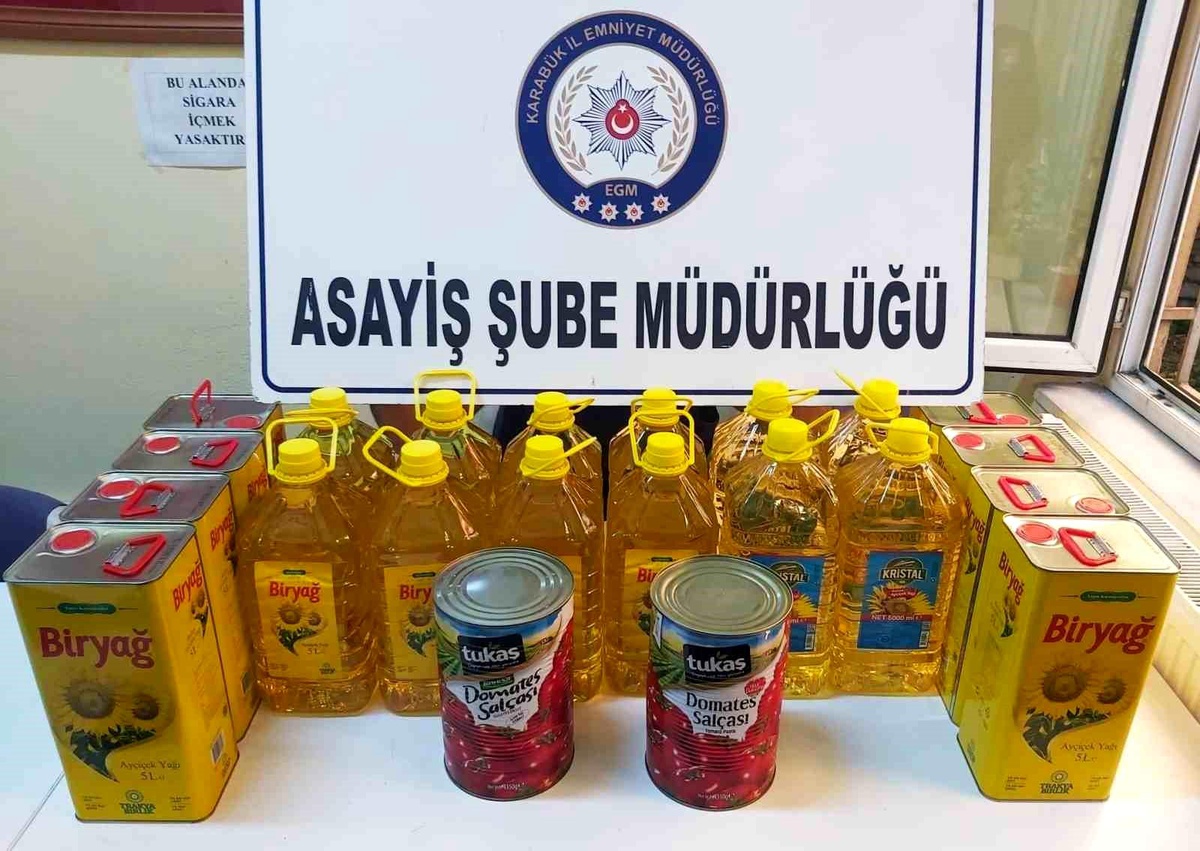 Karabük\'te Okulun Mutfak Hırsızı Tutuklandı