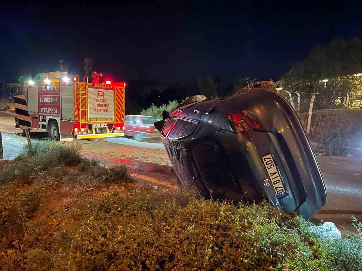 Söke-Ağaçlı Yolunda Trafik Kazası: 2 Yaralı