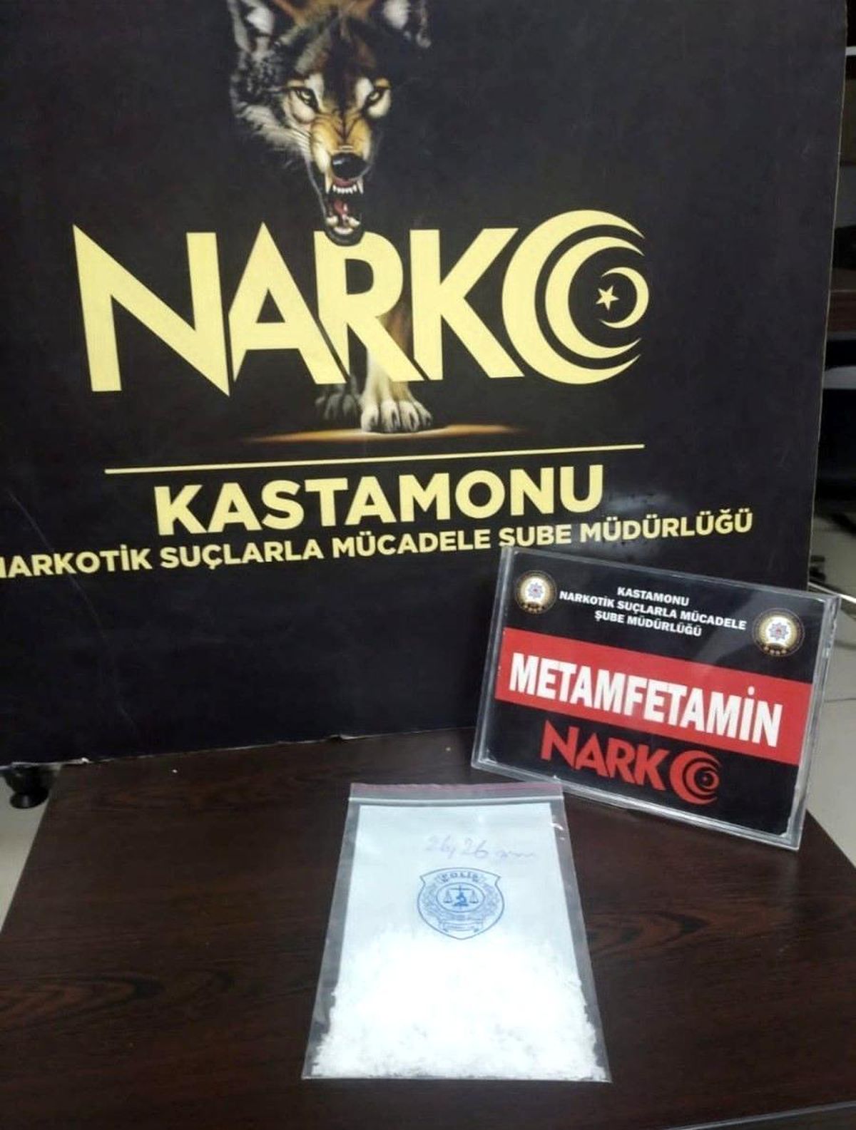 Kastamonu\'da Uyuşturucu Operasyonu: 26,26 Gram Metamfetamin Ele Geçirildi