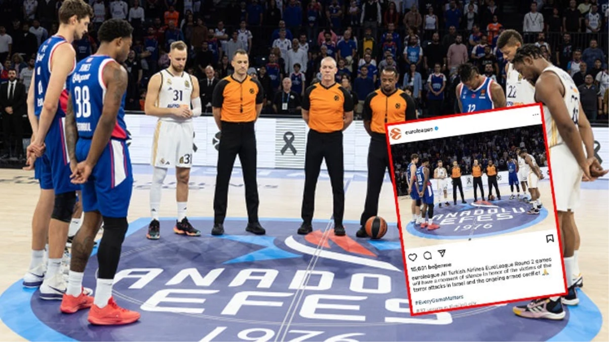 Anadolu Efes\'in tepkisi sonrası EuroLeague yönetimi skandal paylaşımı silmek zorunda kaldı