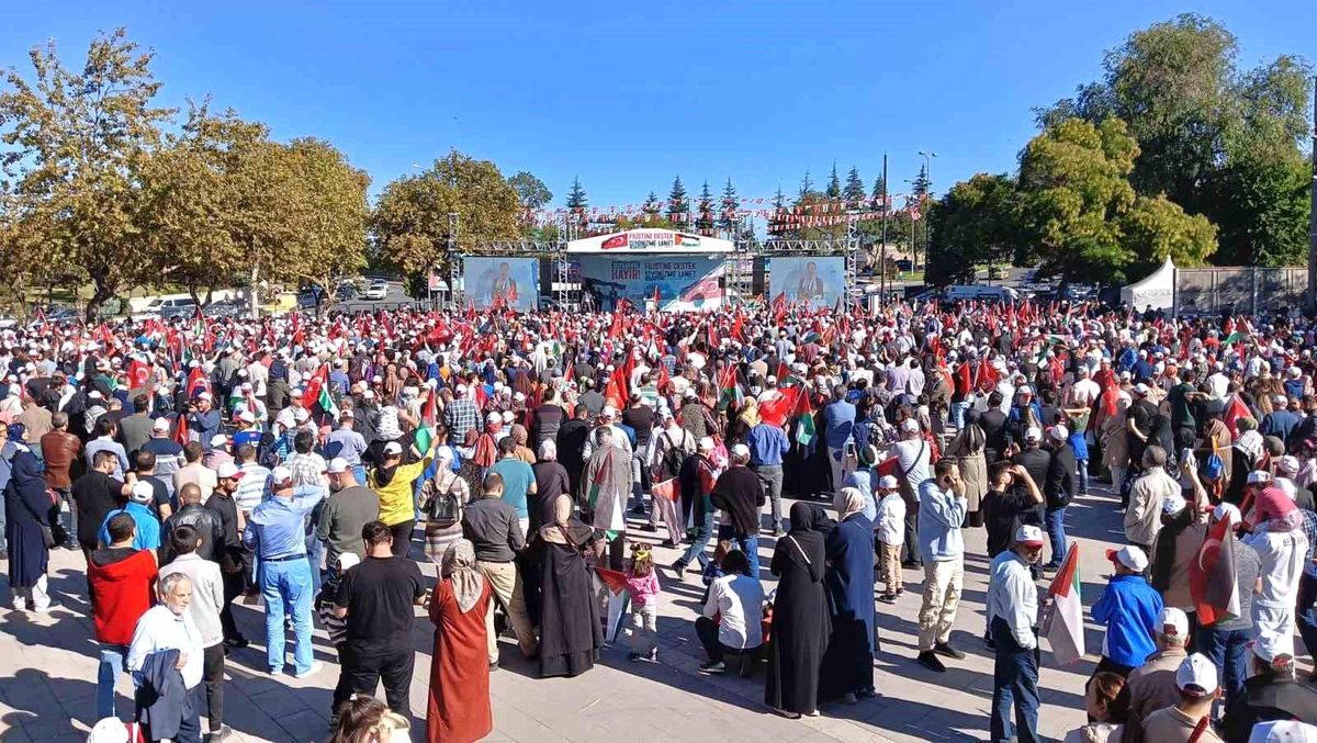 Ankara\'da Filistin\'e Destek Mitingi Düzenlendi