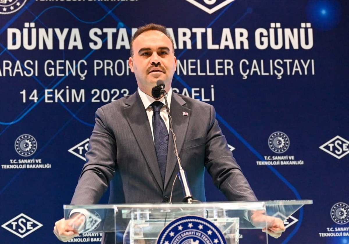 Bakan Kacır, "Dünya Standartlar Günü" çalıştayında konuştu Açıklaması
