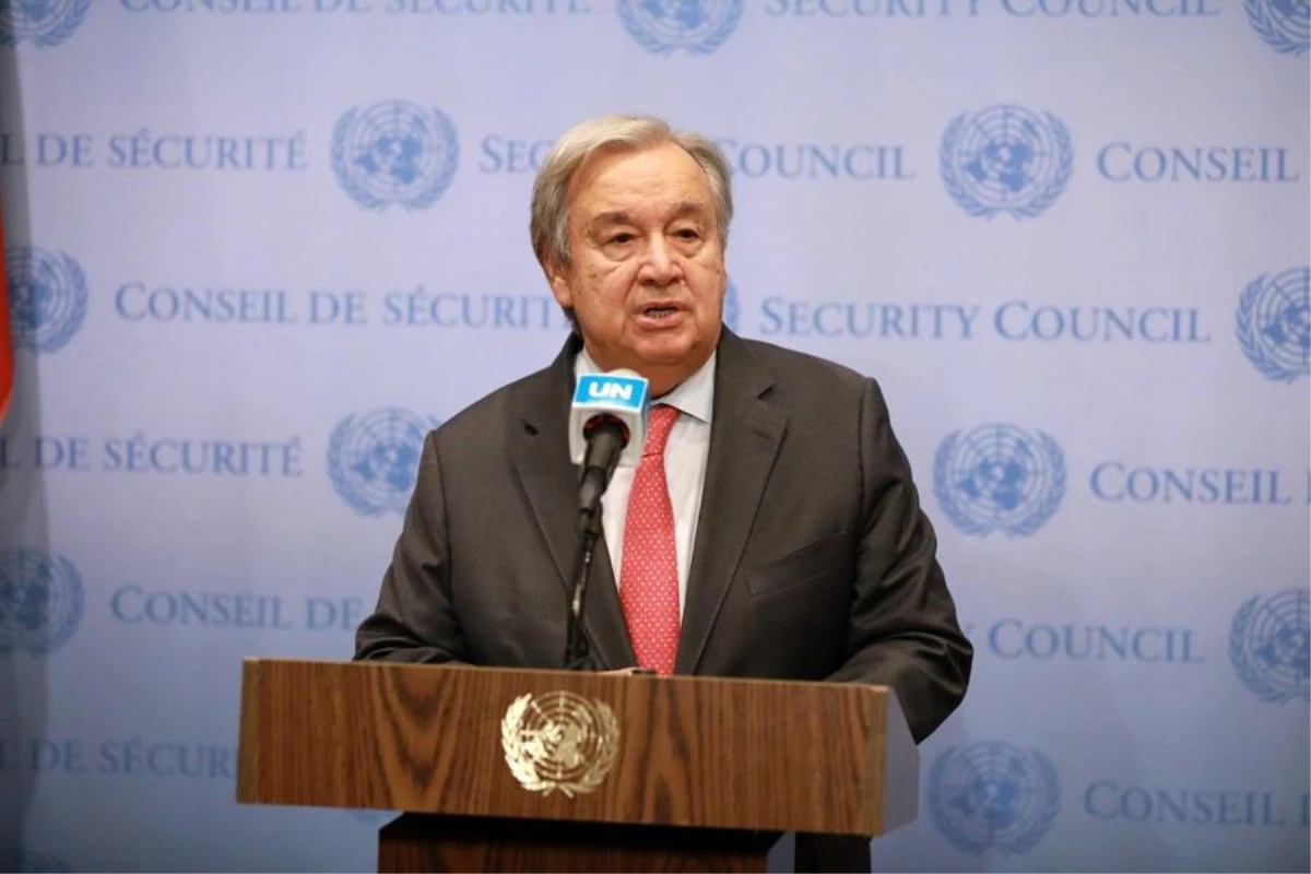 BM Genel Sekreteri Antonio Guterres, Gazze\'deki İnsani Yardım Erişimi İçin Çağrıda Bulundu