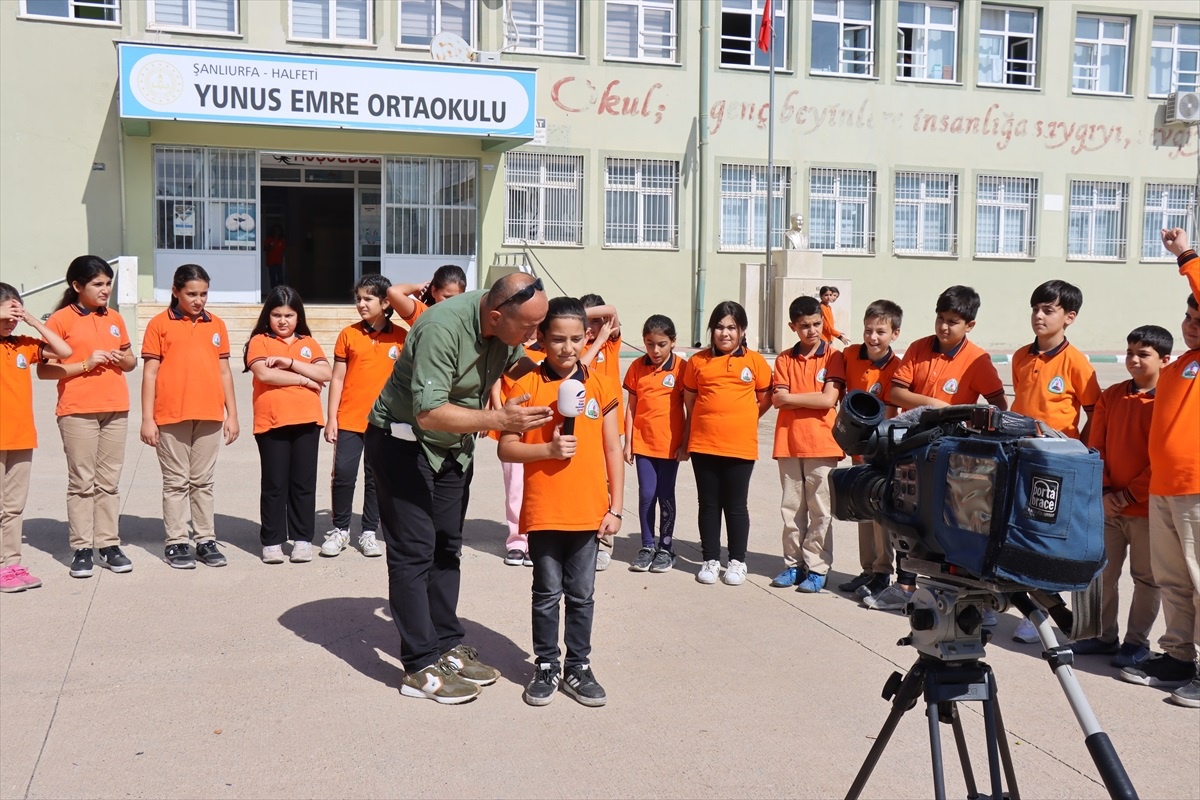 Şanlıurfa\'da öğrenciler kamerayla tanıştı