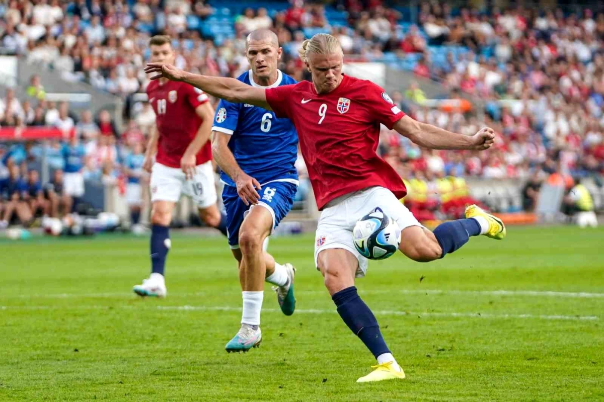 Erling Haaland, Norveç Milli Takımı tarihinde en golcü 2. futbolcu oldu