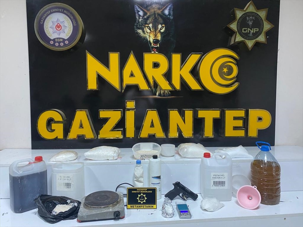Gaziantep\'te Uyuşturucu Operasyonunda Yakalanan Şüpheli Tutuklandı