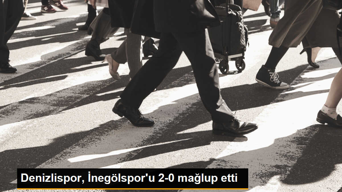 Denizlispor, İnegölspor\'u 2-0 mağlup etti