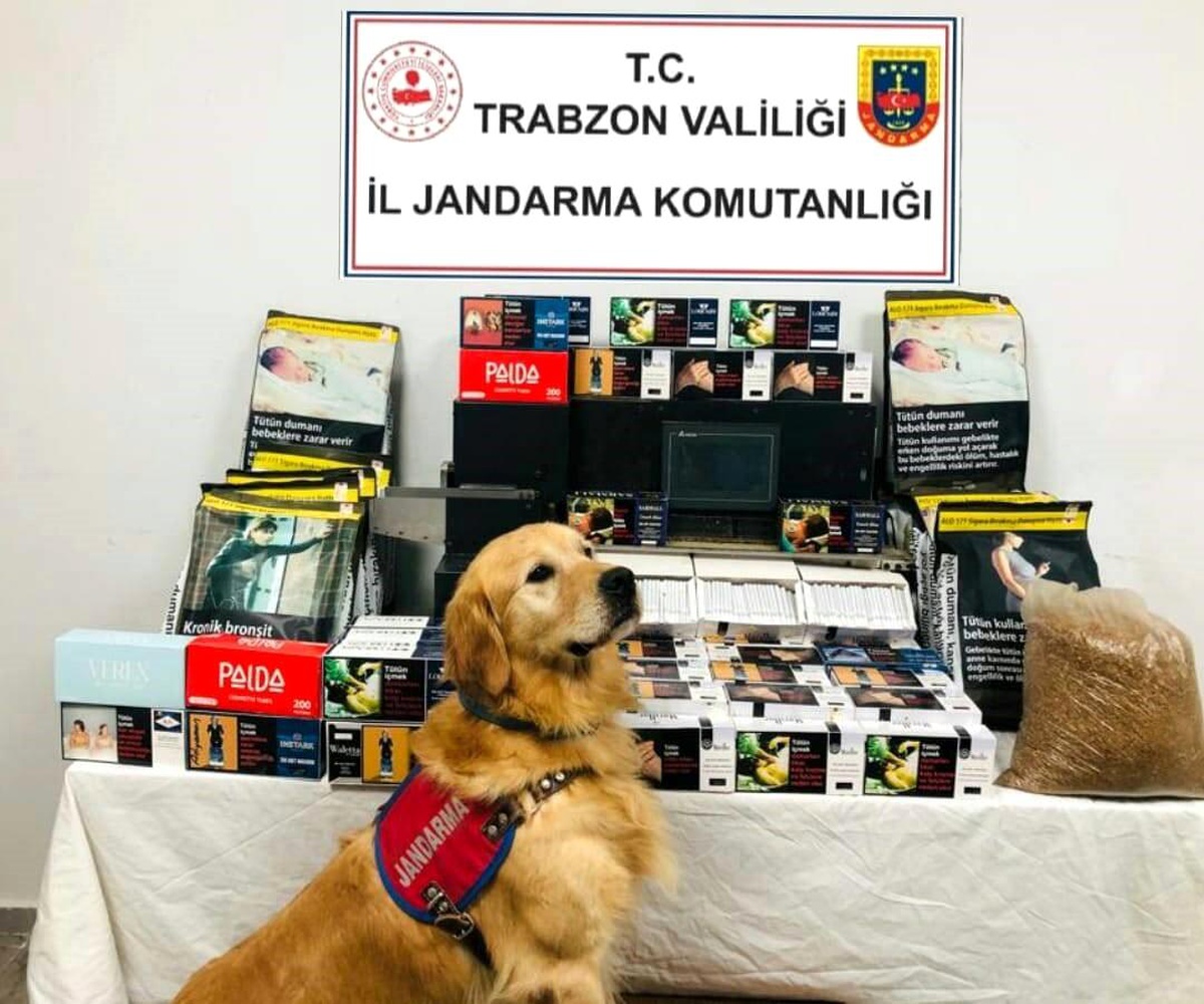 Trabzon\'da Kaçak Sigara İmalathanesine Operasyon: Binlerce Sigara ve Kaçak Tütün Ele Geçirildi