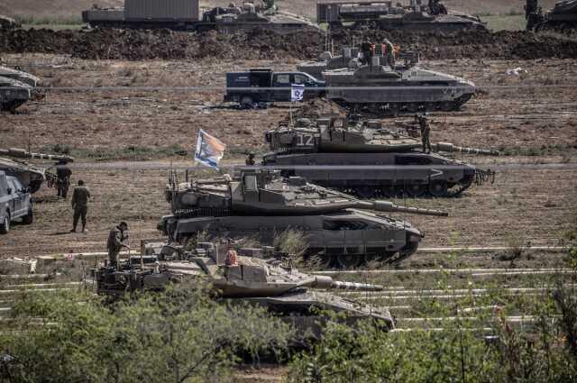 Kara harekatı an meselesi! İsrail tankları, Gazze sınırına sıralandı