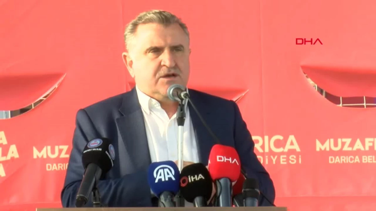 Gençlik ve Spor Bakanı Bak, Kocaeli\'de spor kompleksi açılış töreninde konuştu Açıklaması