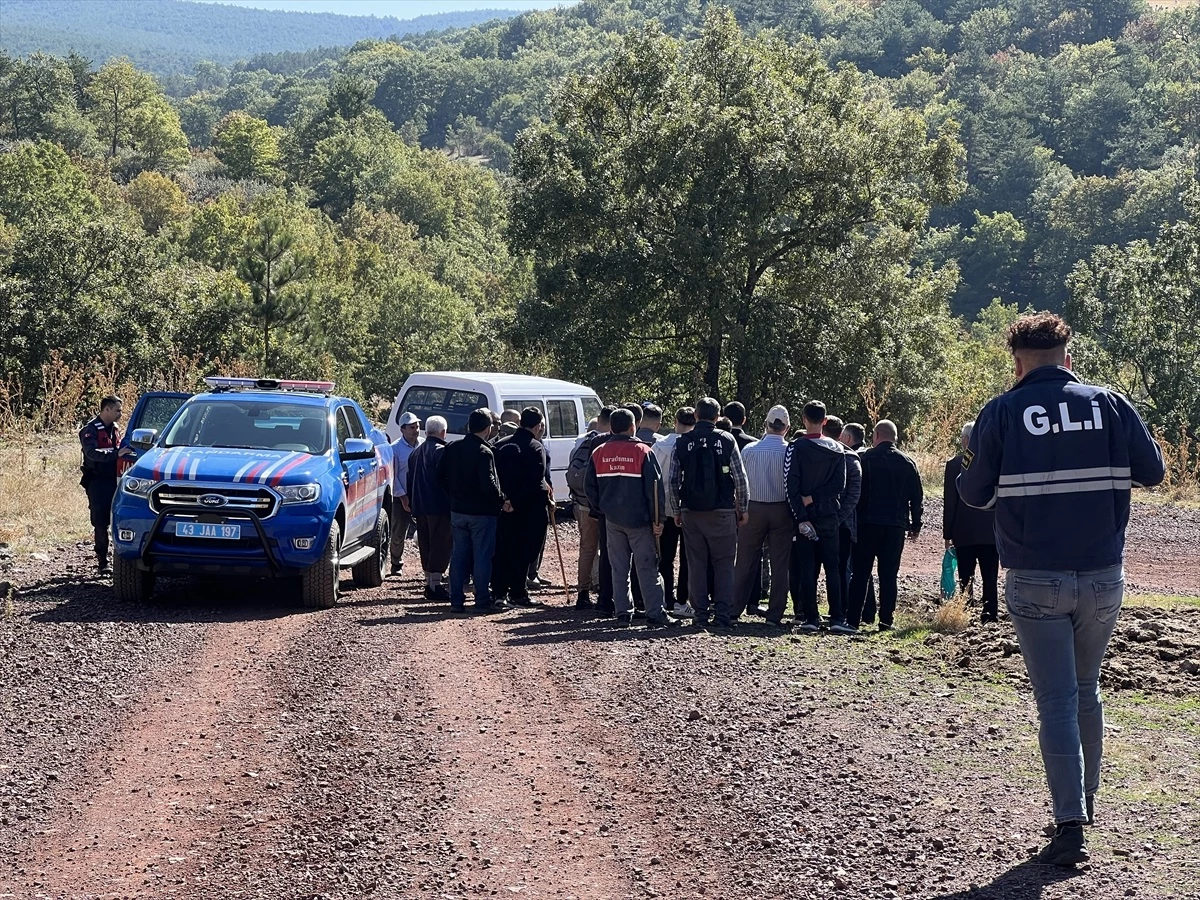 Kütahya'da kaybolan yaşlı adam için arama çalışmaları sürüyor