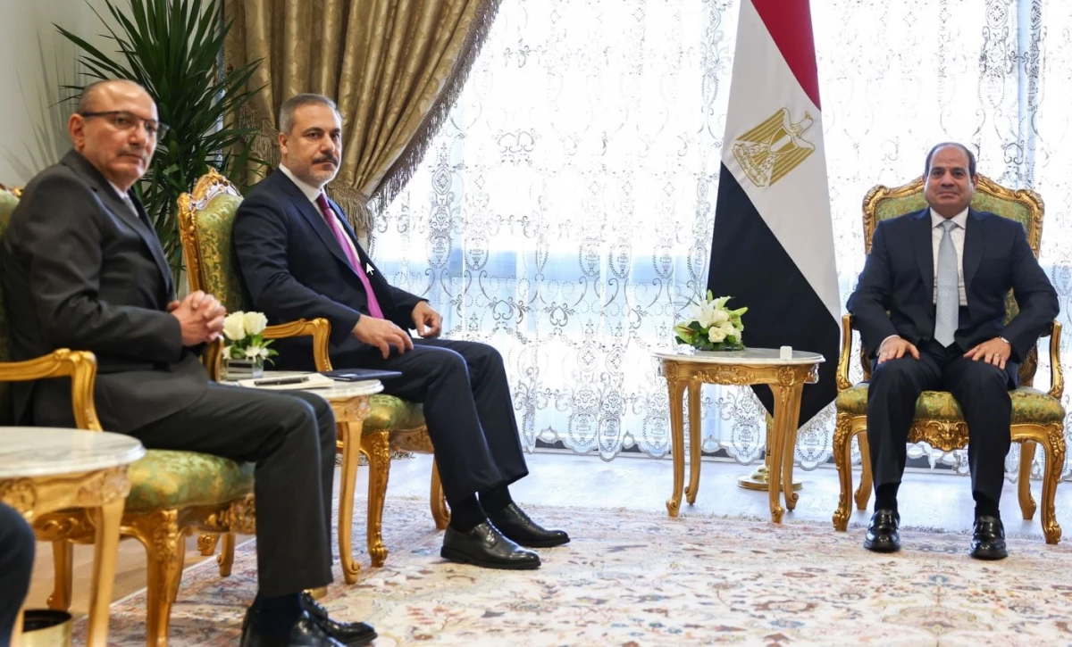 Hakan Fidan, Mısır Cumhurbaşkanı Sisi ile Gazze\'deki durumu görüştü