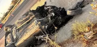 Nusaybin'de otomobil su kanalına devrildi: 5 yaralı