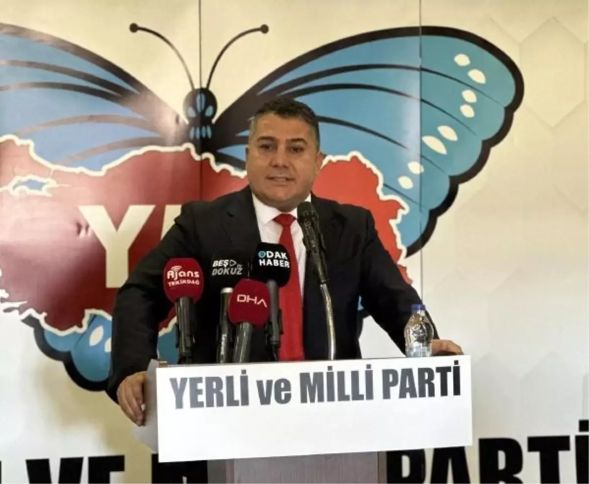 Yerli ve Milli Parti Genel Başkanı Teoman Mutlu: Batı, Filistin'in yıkılmasına göz yummaktadır