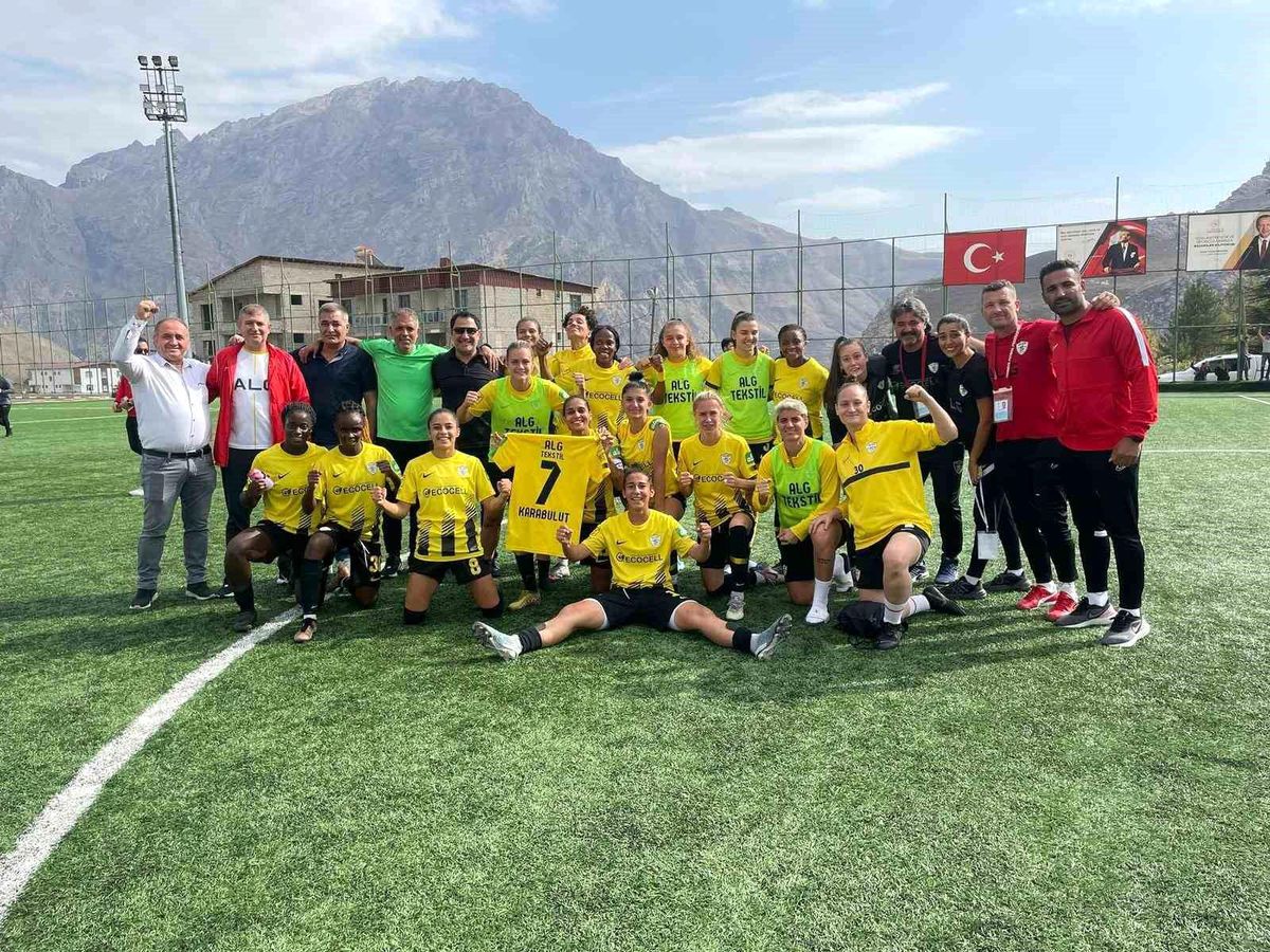 Gaziantep Alg Spor, Karyna\'nın golleriyle Hakkarigücü\'nü mağlup etti