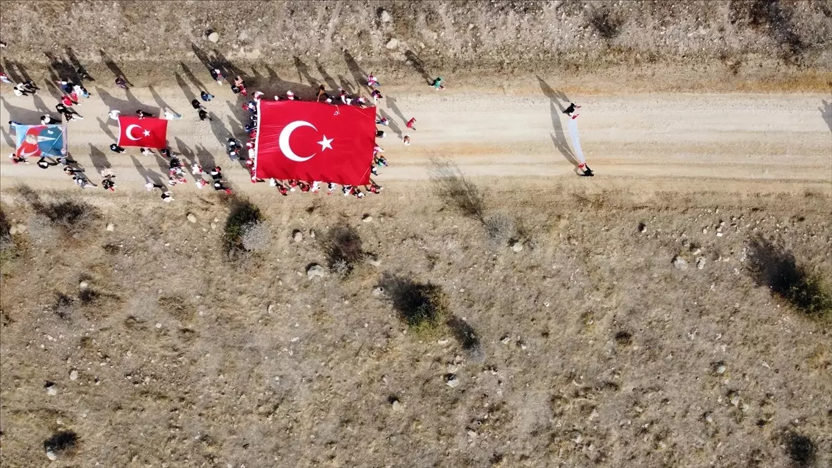 Çankırı\'da "14. İstiklal Yolu Yürüyüşü" gerçekleştirildi