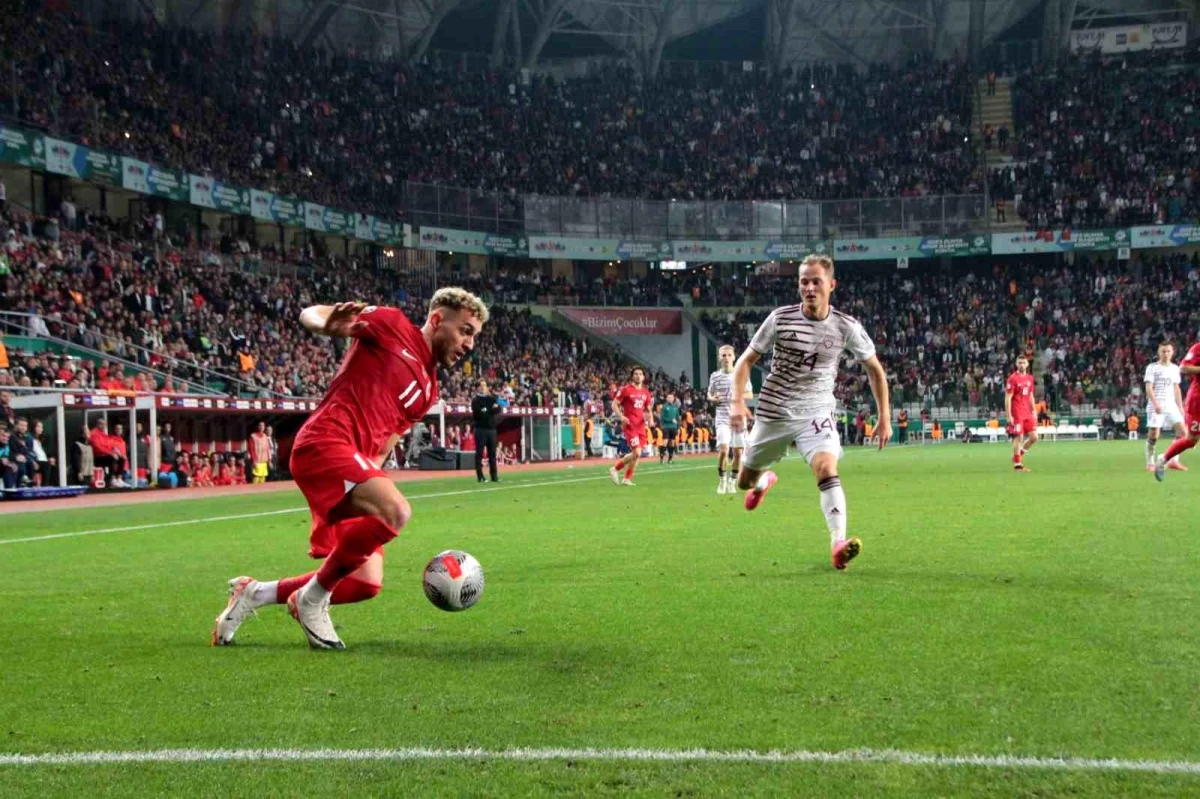 EURO 2024 Elemeleri: Türkiye: 0 Letonya: 0 (Maç devam ediyor)