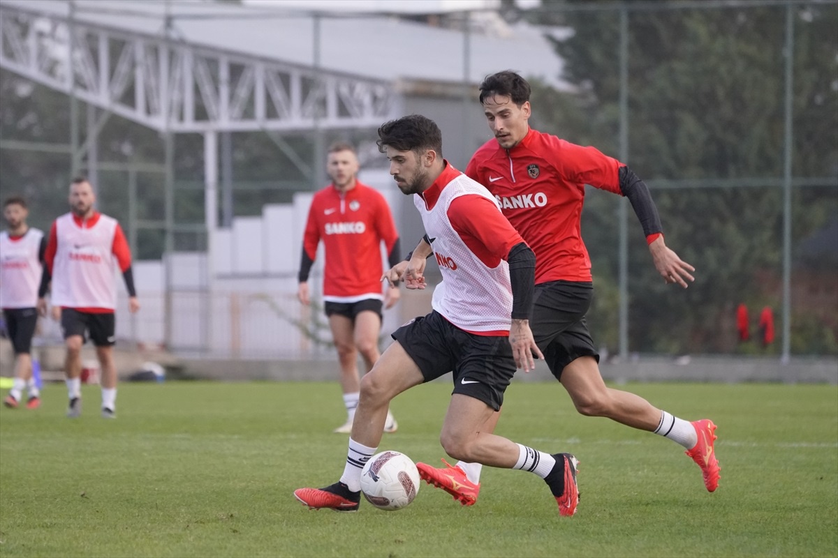Gaziantep FK, Bitexen Antalyaspor maçı için hazırlıklarını sürdürdü