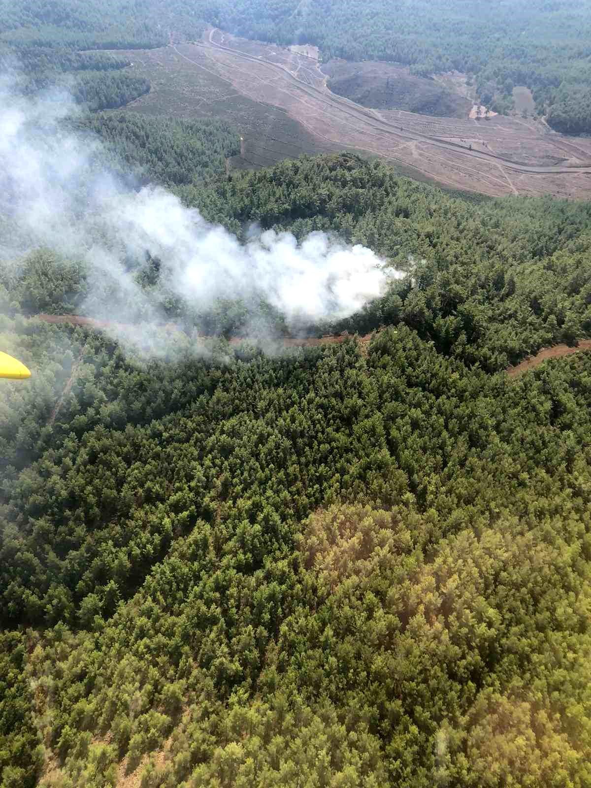 Muğla\'da Orman Yangını Kontrol Altına Alındı