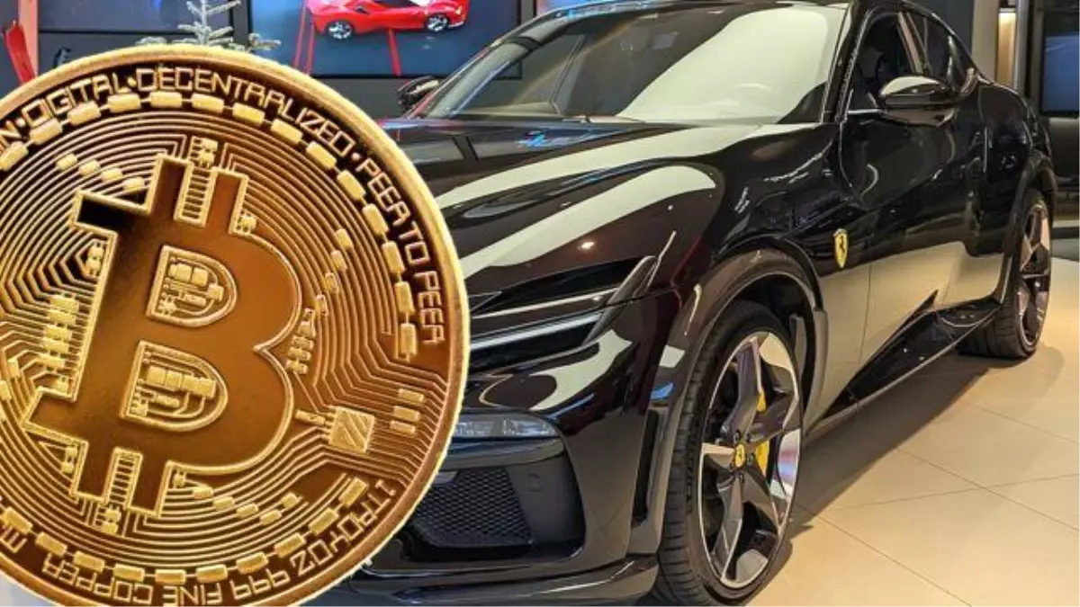 Ferrari, kripto para ile ödeme almaya başlıyor