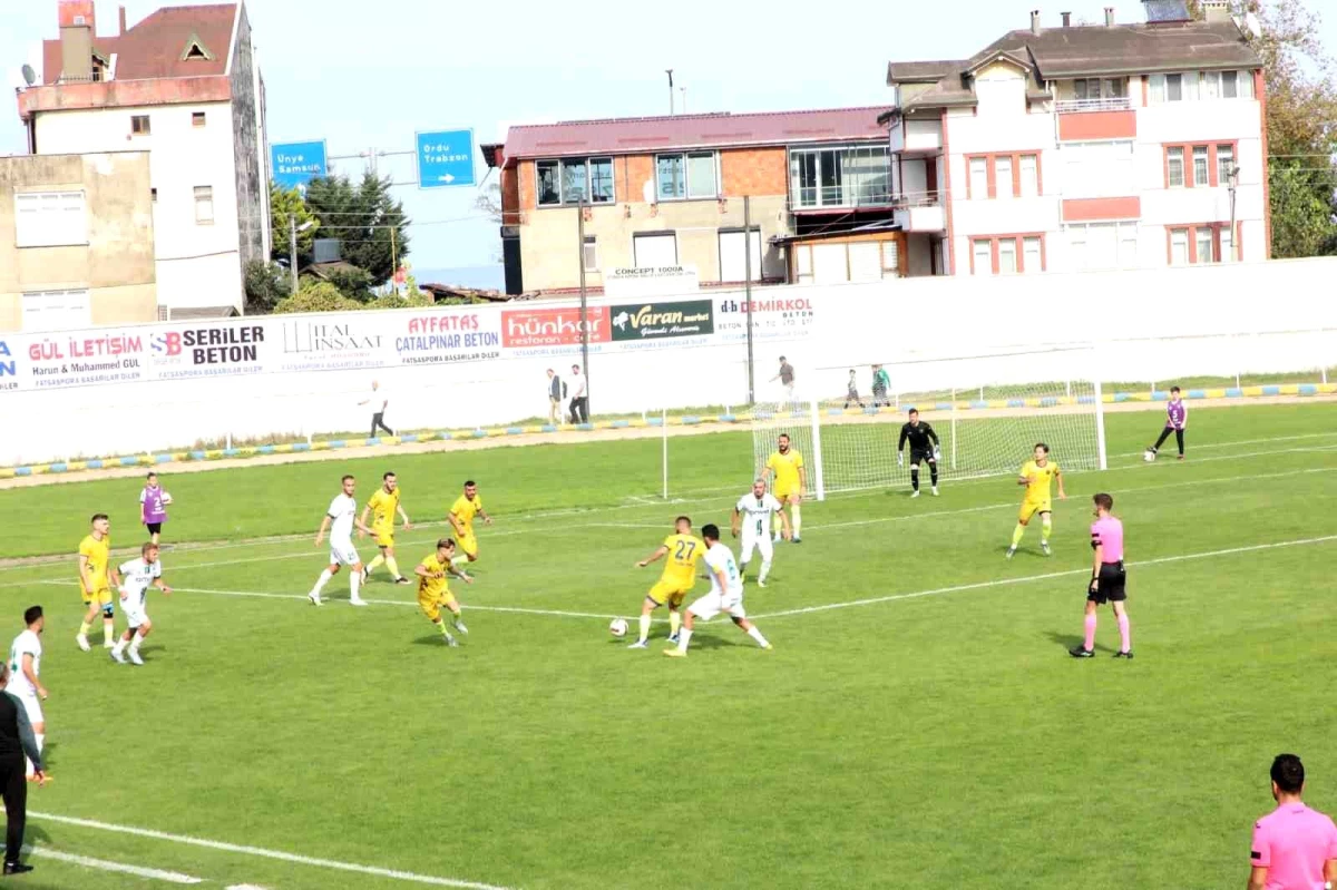 Fatsa Belediyespor, Büyükçekmece Tepecikspor\'u 1-0 yendi