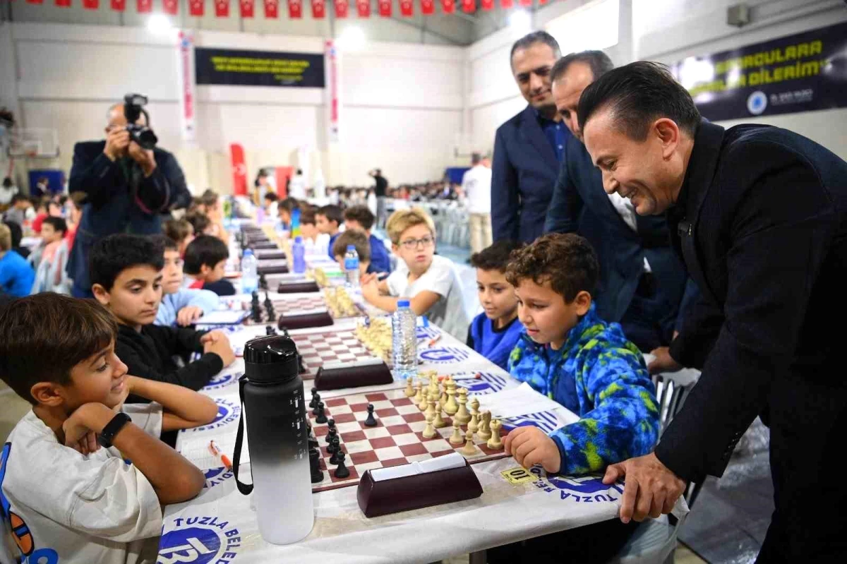 Tuzla Belediyesi Türkiye Satranç Turnuvası\'nı düzenledi