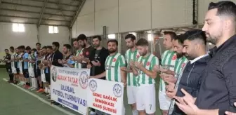 Afrin'de şehit olan UMKE görevlisi Burak için futbol turnuvası