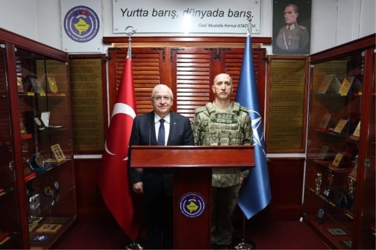 Milli Savunma Bakanı Yaşar Güler Kosova\'ya Resmi Ziyaret Gerçekleştirdi