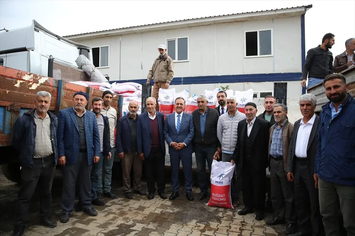 Bingöl\'de Üreticilere Yüzde 75 Hibeli Buğday Tohumu Desteği