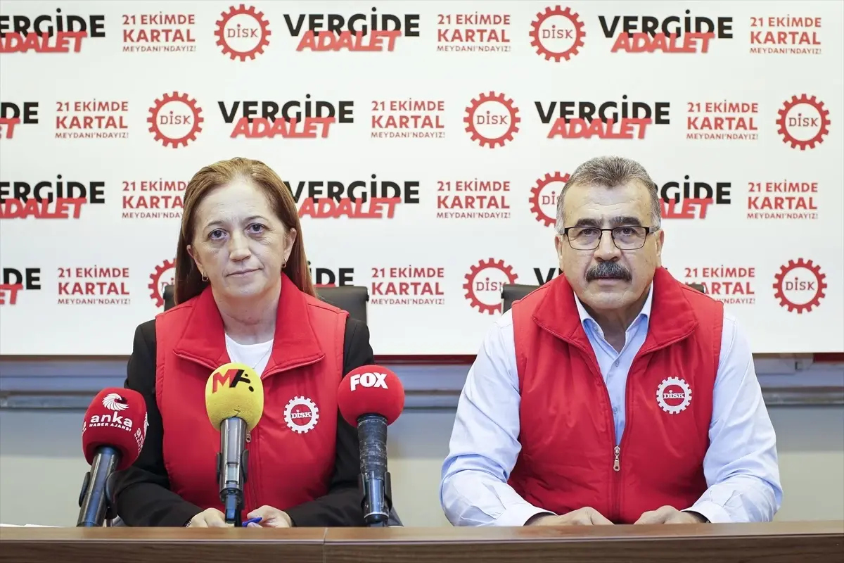 DİSK, vergide adalet için yeni bir sistem önerdi