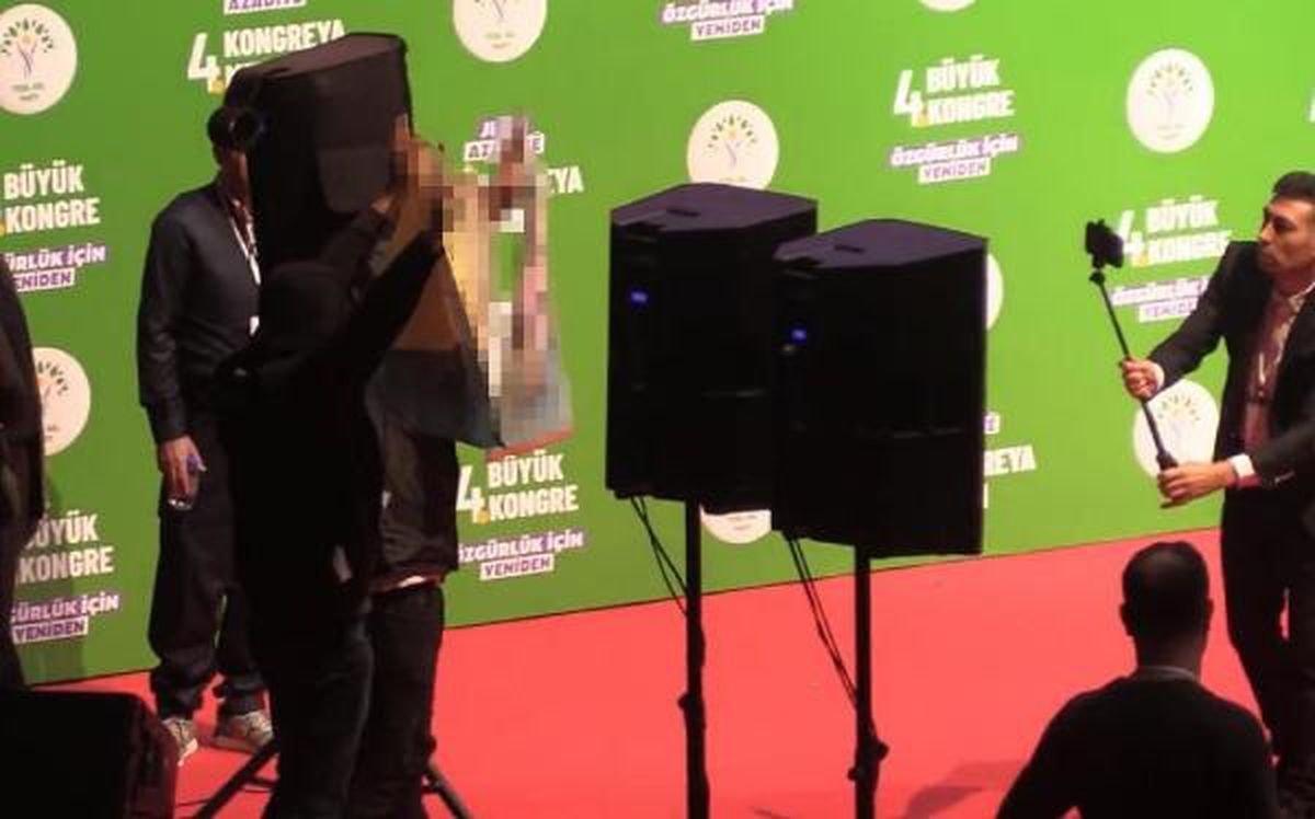 HEDEP Kongresinde Öcalan Posterini Açan Şüpheli Tutuklandı