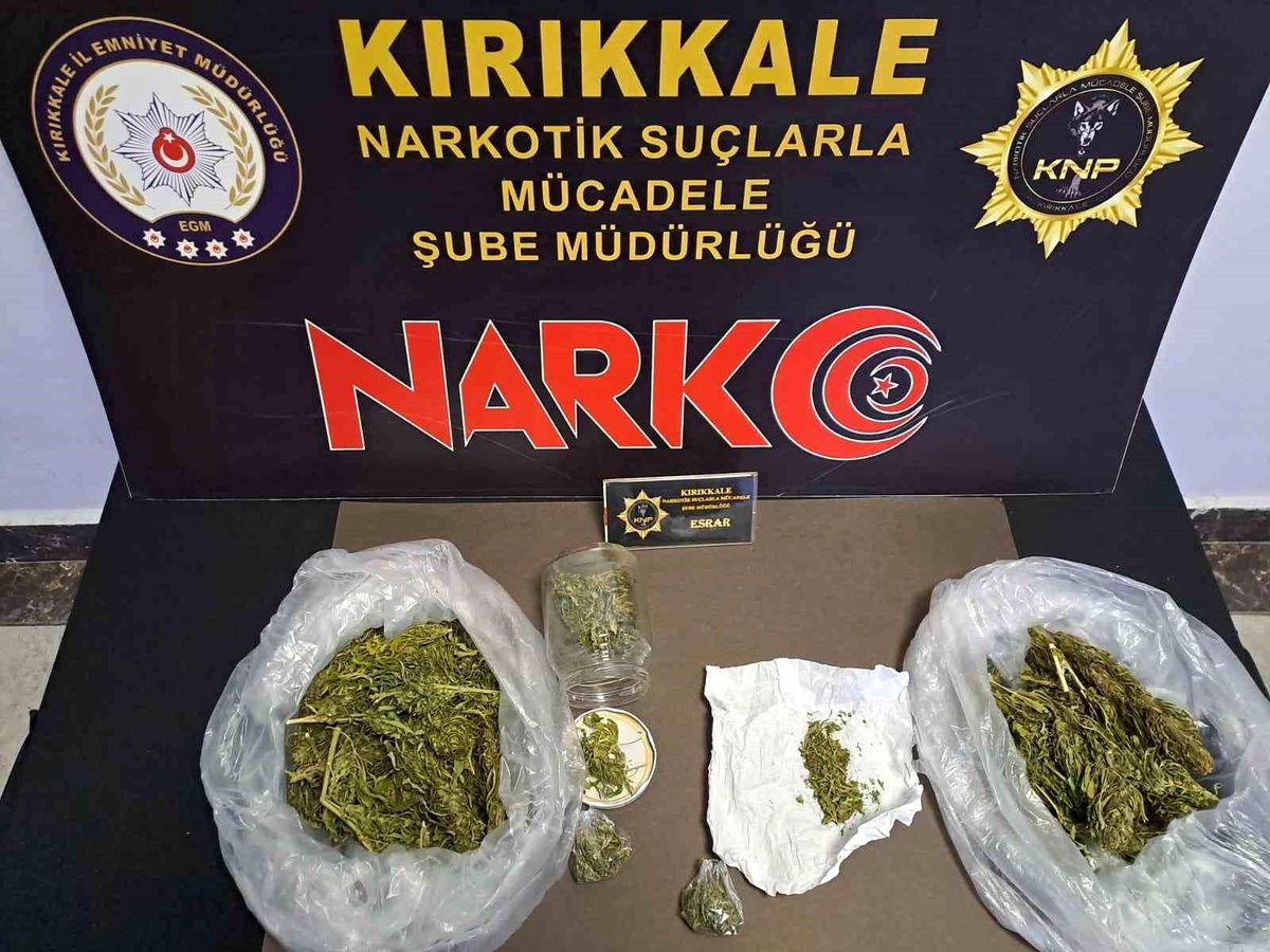Kırıkkale\'de Uyuşturucu Ticareti Yapan Şüpheli Tutuklandı