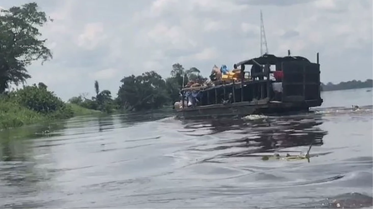 Kongo Nehri\'nde tekne alabora oldu! 40 kişi öldü, 167 kişi kayıp
