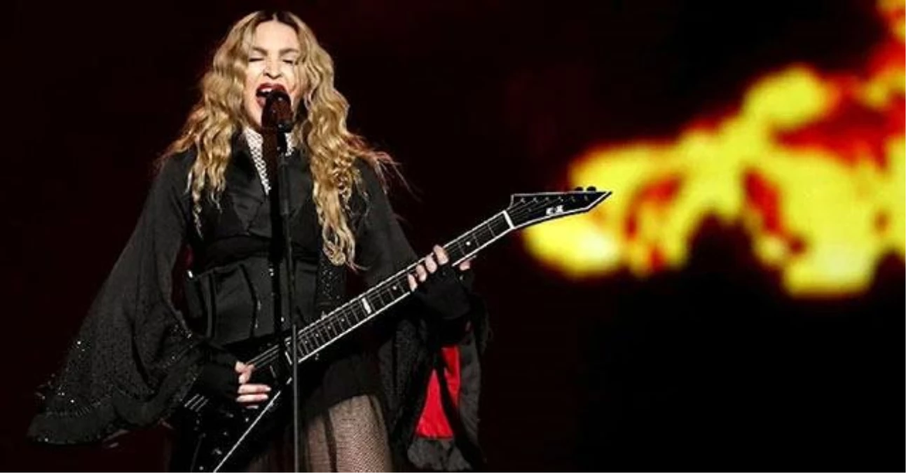 Madonna\'nın Londra Konserinde Kriz Çıktı