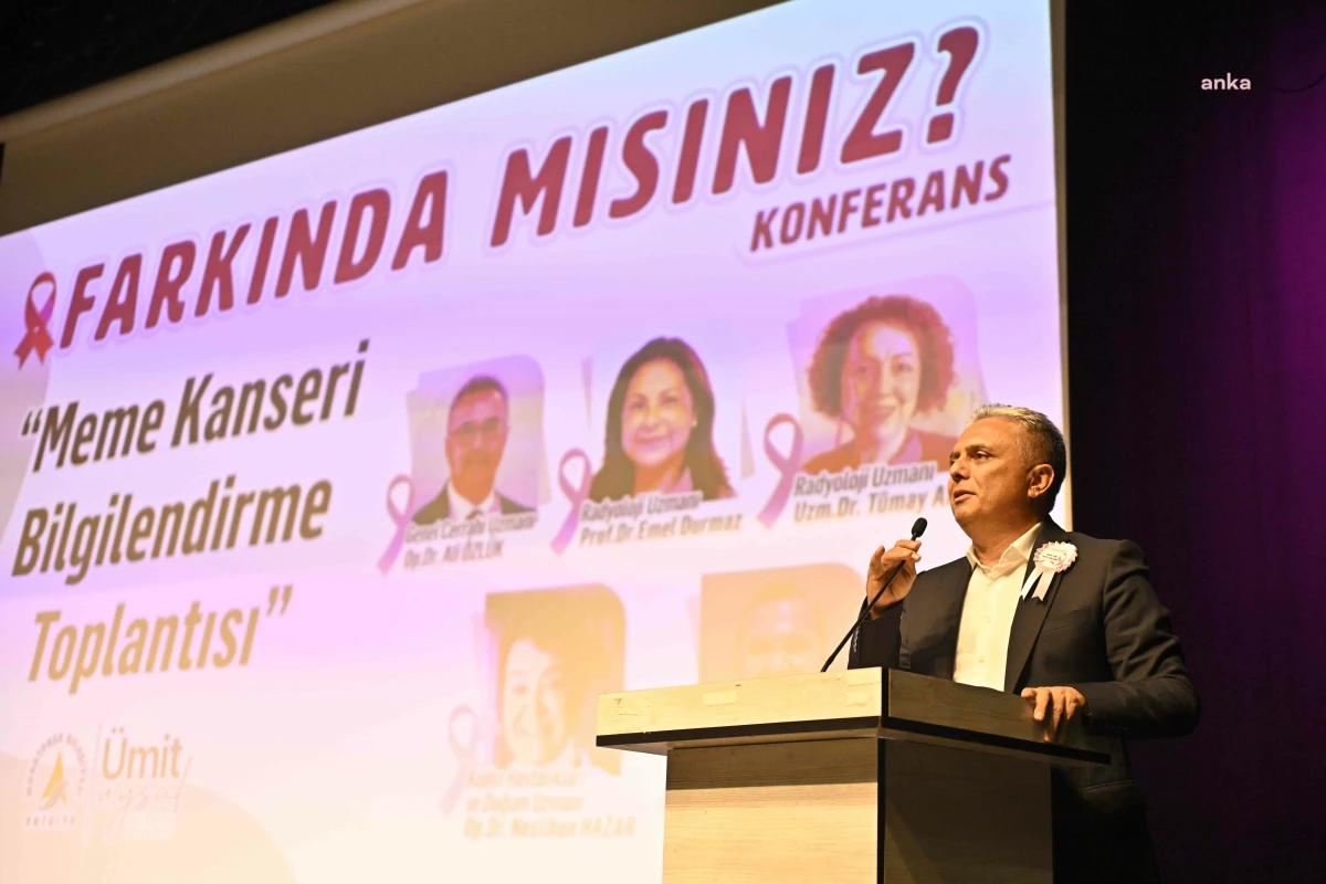 Antalya\'da Meme Kanseri Farkındalık Ayı Etkinlikleri Başladı