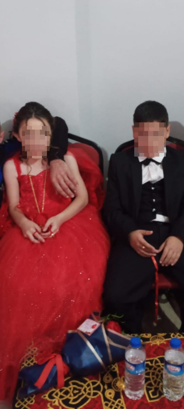 Nişan törenleri yapılan 8 yaşındaki kız çocuğu ile 9 yaşındaki erkek çocuğu koruma altına alındı