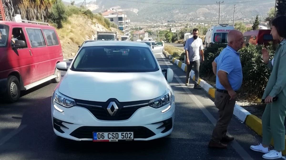 Muğla\'da yaşlı adam otomobilin çarpması sonucu ağır yaralandı