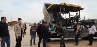 Şanlıurfa Valisi Hasan Şıldak, Şanlıurfa-Akçakale yolundaki bölünmüş yol çalışmalarını inceledi