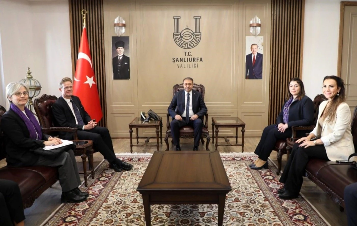 AB Türkiye Delegasyonu Başkanı Şanlıurfa\'ya ziyaret gerçekleştirdi
