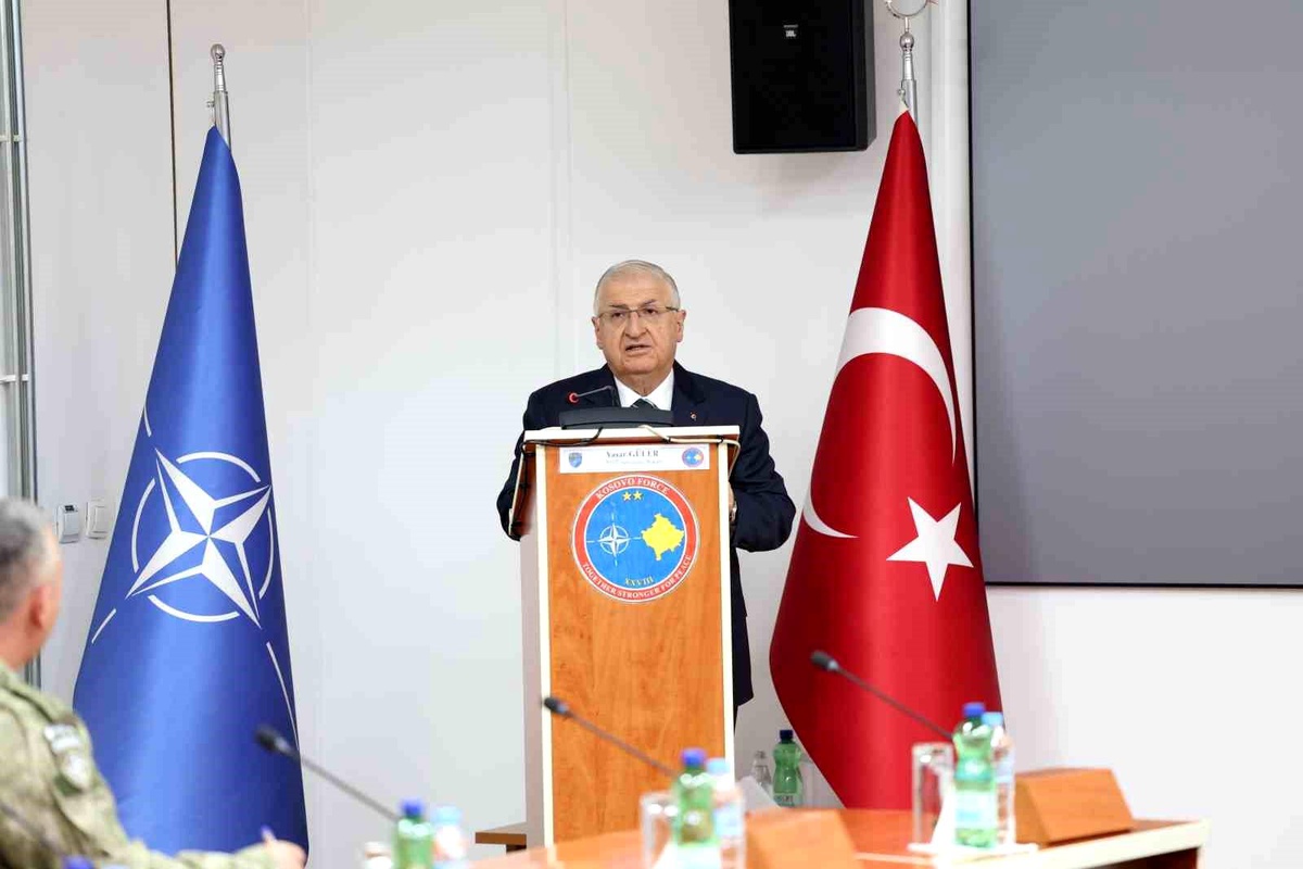 Bakan Güler: "NATO Kosova Gücü\'ne en çok destek veren ikinci ülkeyiz"