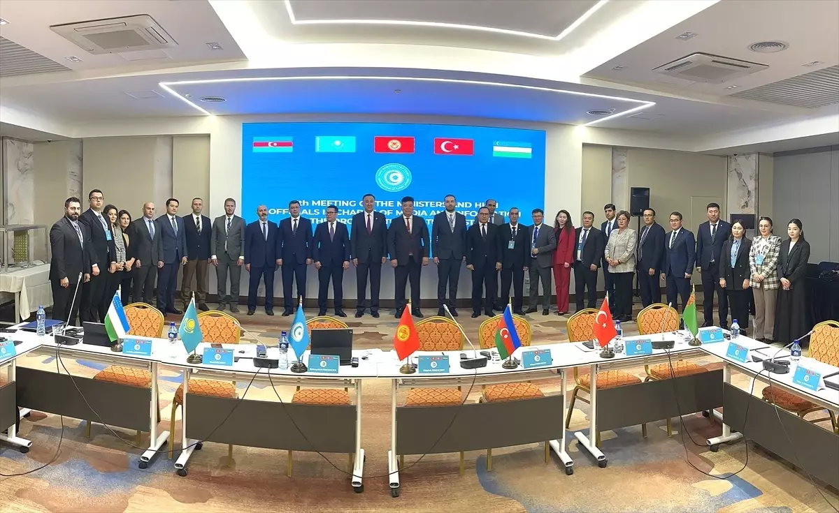 Türk Devletleri Teşkilatı Medya ve Enformasyon Toplantısı Kırgızistan\'da Yapıldı
