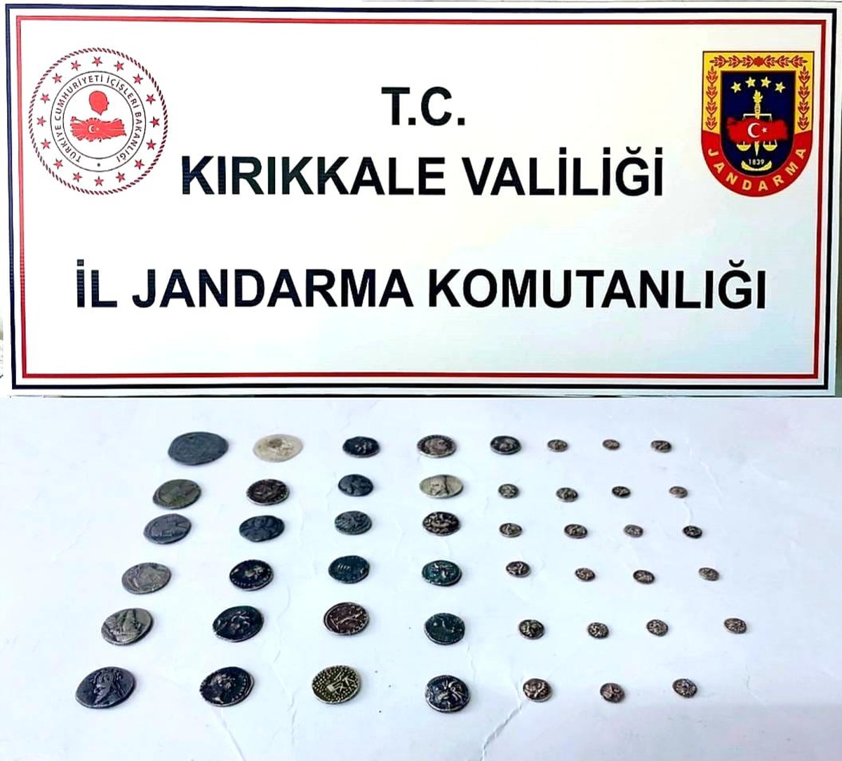 Kırıkkale\'de Tarihi Sikke Kaçakçılığı Operasyonu