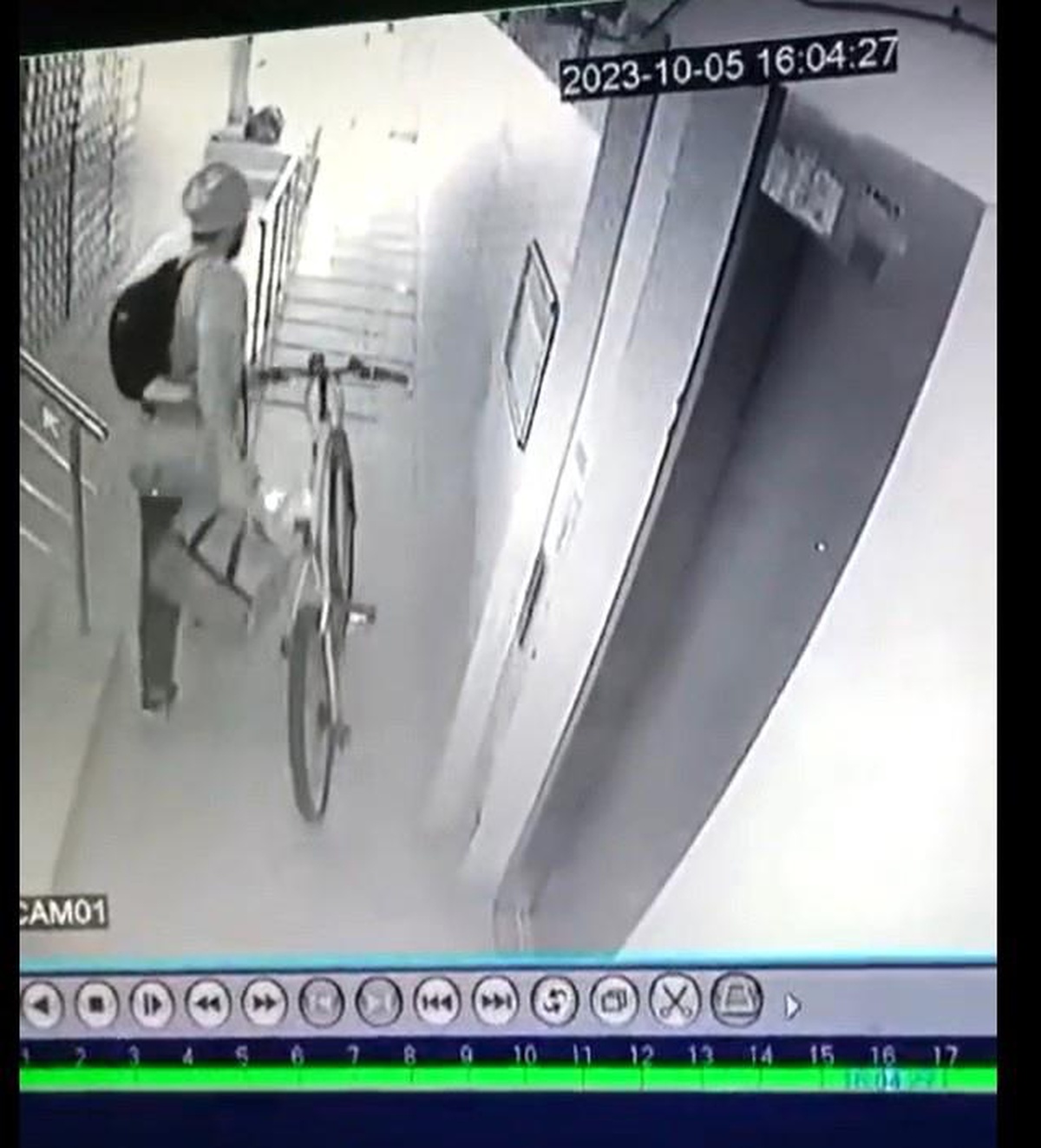 Eskişehir\'de 25 saniyede bisiklet hırsızlığı